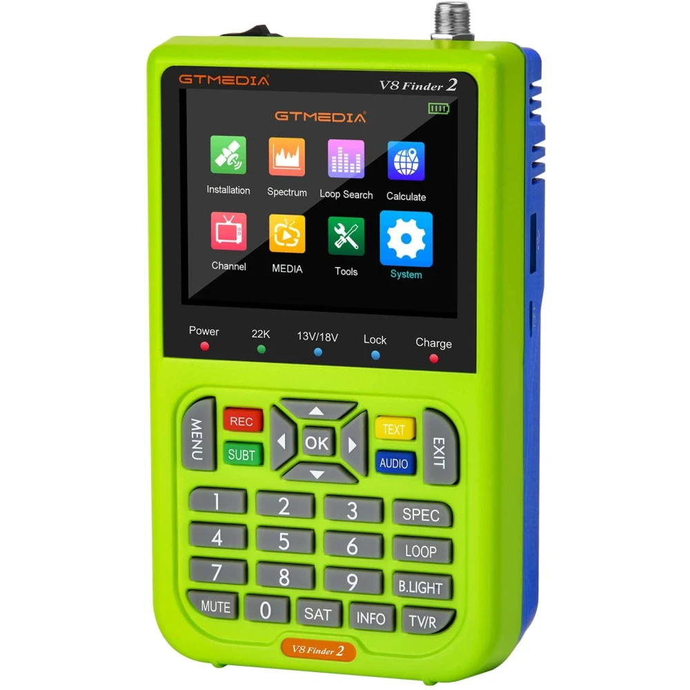 Freesat V8 Finder satellitsökare HD DVB-S/S2 portabel