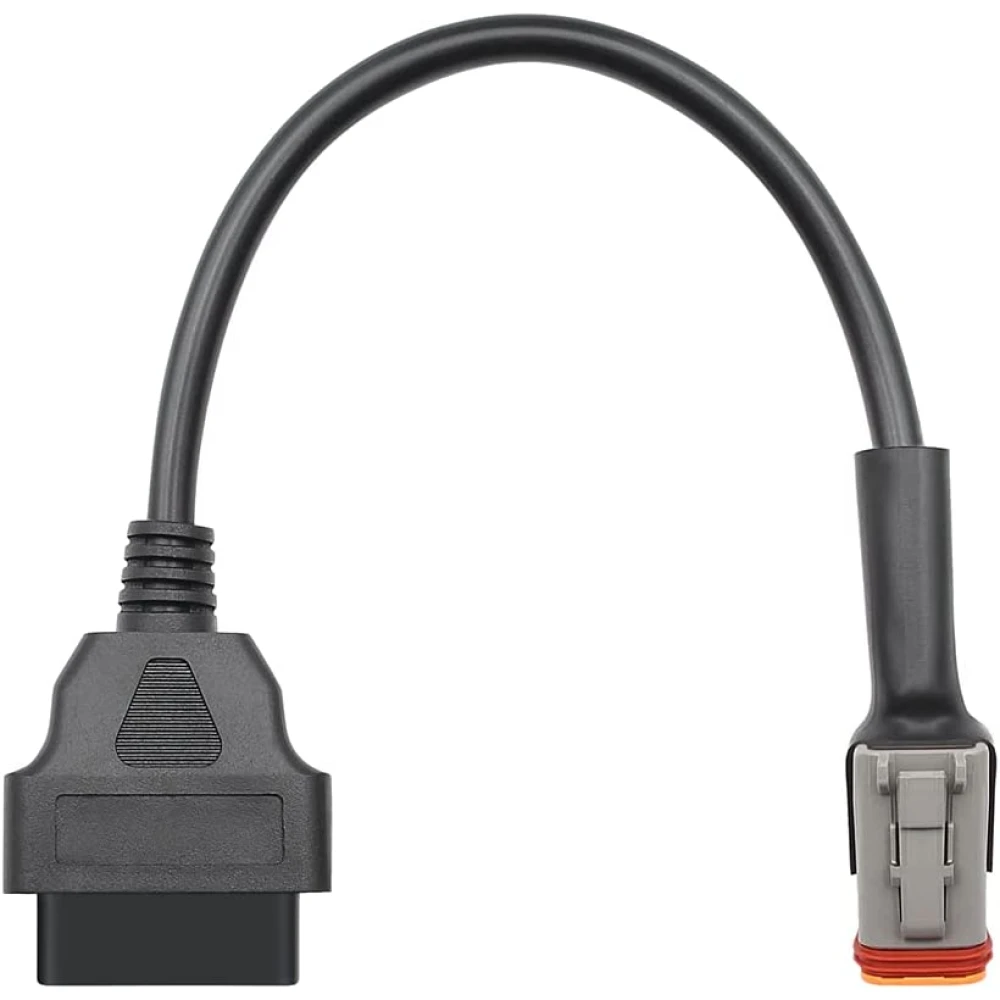 Detalle del conector hembra OBDII 16 pines