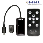 MHL till HDMI-adapterkabel med fjärrkontroll för Galaxy S2, S3, S4, S5, Note 2 och HTC One
