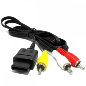 AV-kabel till Nintendo 64 kompatibel med N64, SNES, NGC och Gamecube
