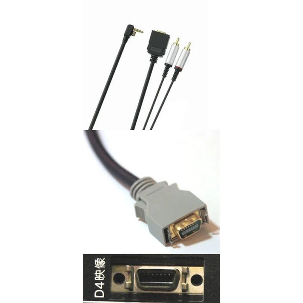 D Terminal-kabel Sony PSP2000 Slim för HD-anslutning till TV