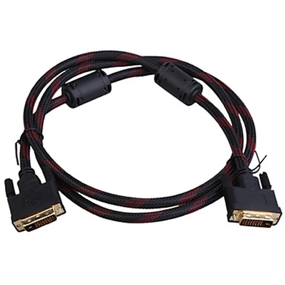 5 meter lång DVI-kabel 24-pin för HD-anslutning