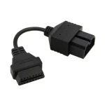 Kia OBD1 till OBD2-kabel: 20Pin till 16Pin diagnosadapter för KIA