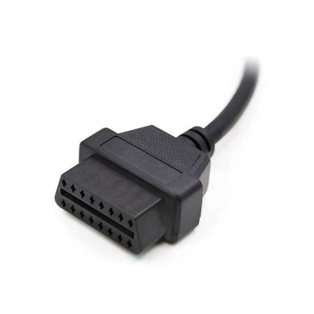 Kia OBD1 till OBD2-kabel: 20Pin till 16Pin diagnosadapter för KIA