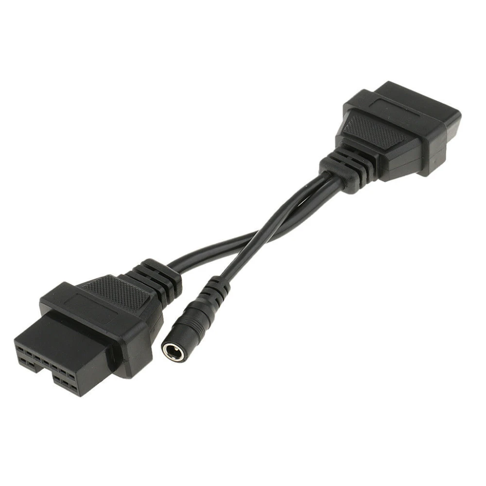 OBD1 till OBD2-kabel för Mitsubishi och Hyundai - Diagnosadapter 12Pin till 16Pin