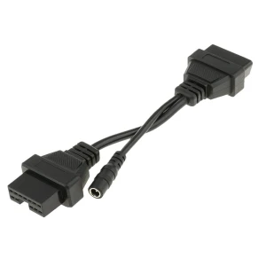 OBD1 till OBD2-kabel för Mitsubishi och Hyundai - Diagnosadapter 12Pin till 16Pin