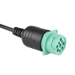 OBD2-kabel 9 pin till 16 pin för Cummins-lastbil - professionell diagnosadapter