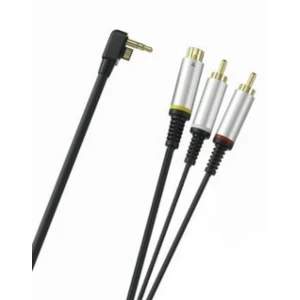 S-Video-kabel för PSP 2000 Slim med 24K guldkontakter för TV