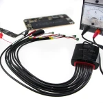 Specialkabel för strömförsörjning med batterikontakter för iPhone 7, 6S och Samsung