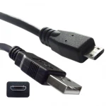 USB 2.0 till MicroUSB-kabel 1m M/M - satkit för mobiler och surfplattor