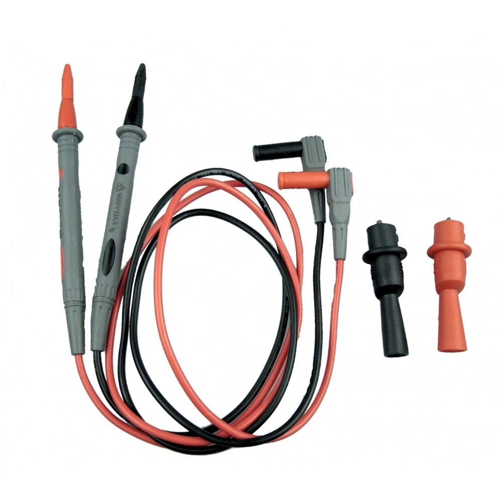 Multimeterkablar med krokodilklämmor Amass för säkra och precisa mätningar