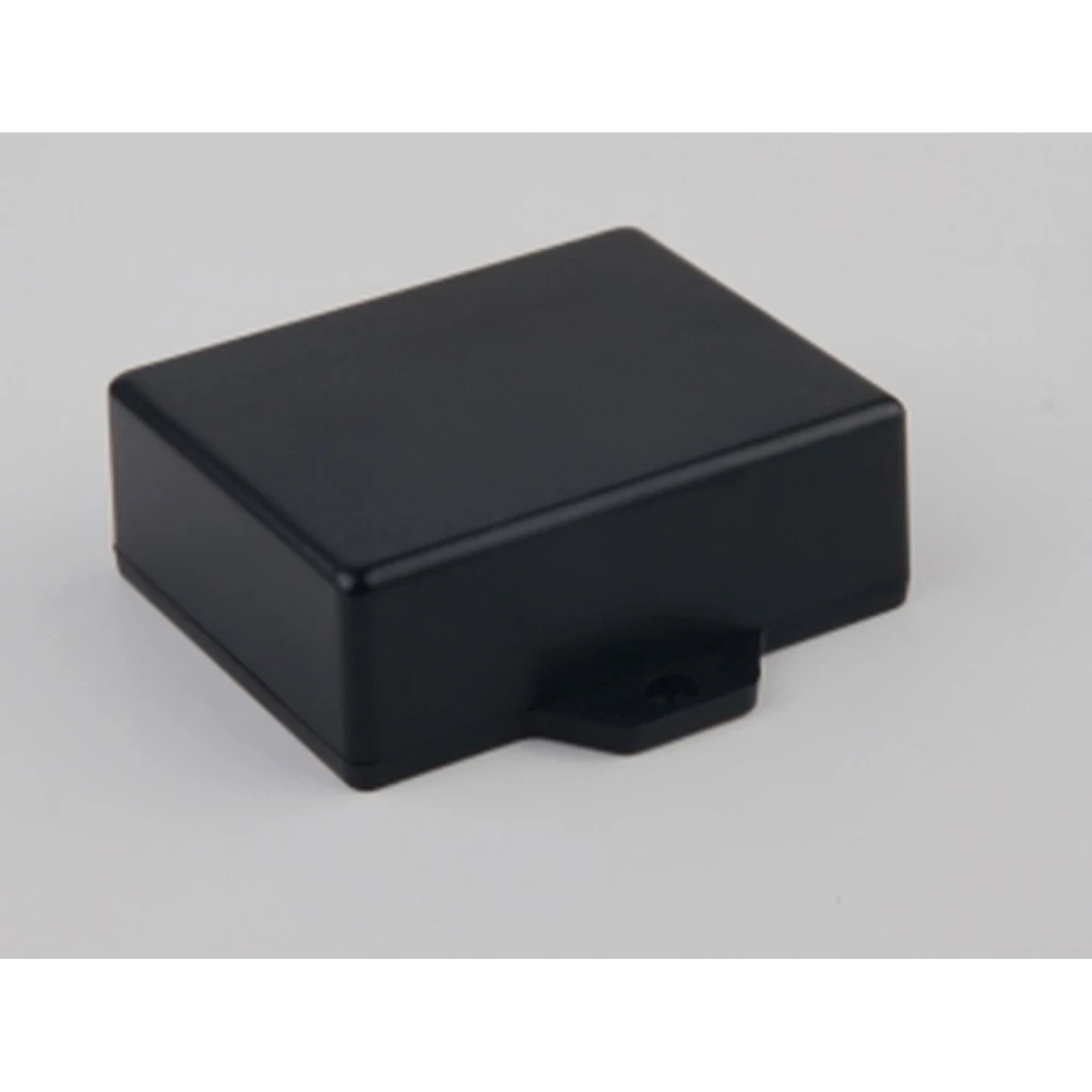 Plastlåda för projekt 62x50x22mm med fästöglor från satkit