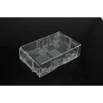 Transparent Raspberry Pi case kompatibelt med modeller A och B