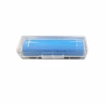 Batterihållare 1× 18650 Transparent Plast Dammtät Individuellt Skydd