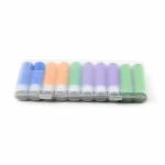 Batterihållarlåda 10× 18650 Transparent Plast Stor Kapacitet