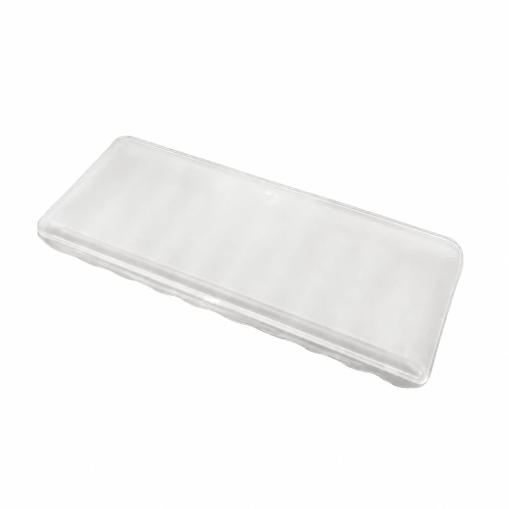 Batterihållarlåda 10× 18650 Transparent Plast Stor Kapacitet