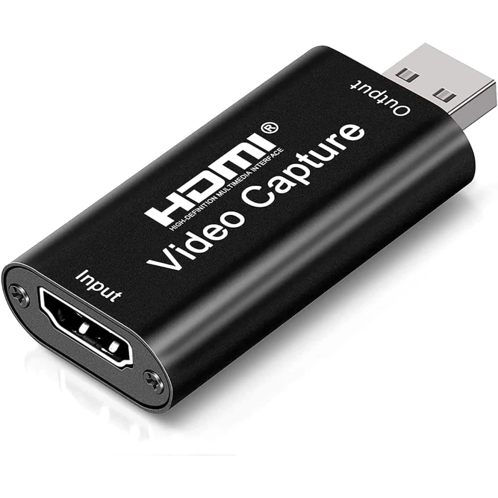 HDMI USB videoinspelningskort 1080P för streaming, gaming och videomöten