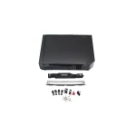 Komplett Nintendo Wii-skal i svart för byte och reparation