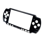 Främre skal PSP2000 slim svart - original reservdel för reparation