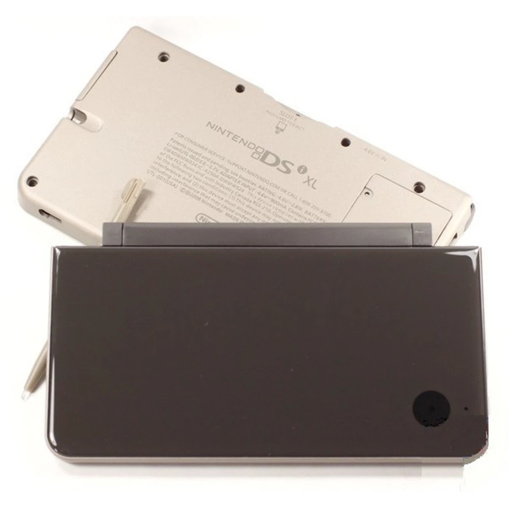 NDSi XL skal brun - komplett reservdel med knappar och skruvar