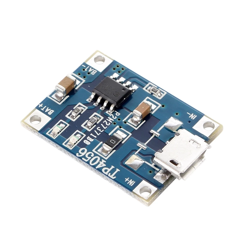 TP4056 micro-USB laddare för litiumbatterier 5V 1A för Arduino-projekt