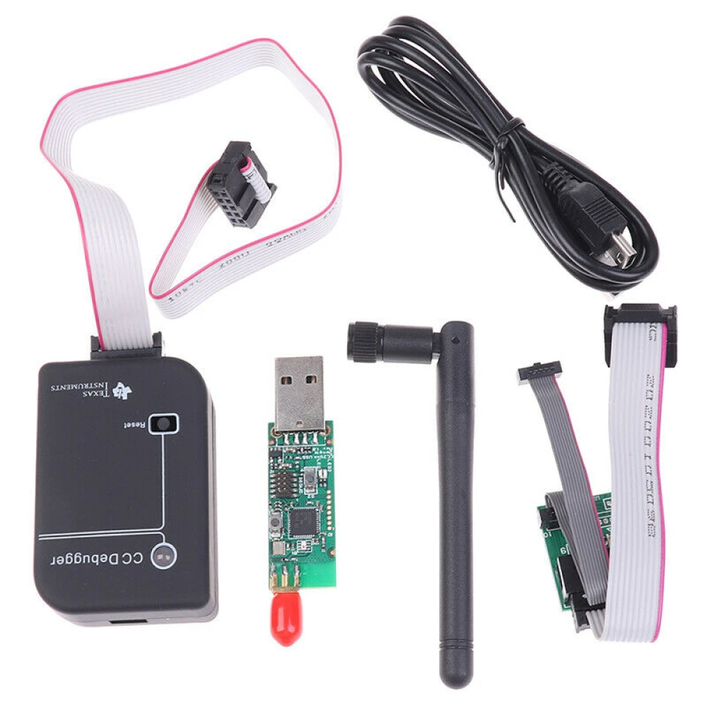 CC Debugger Zigbee-programmerare CC2531 för simulering och analys