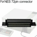 Imagen del conector 72 pin compatible para cartuchos Nintendo NES en alta calidad
