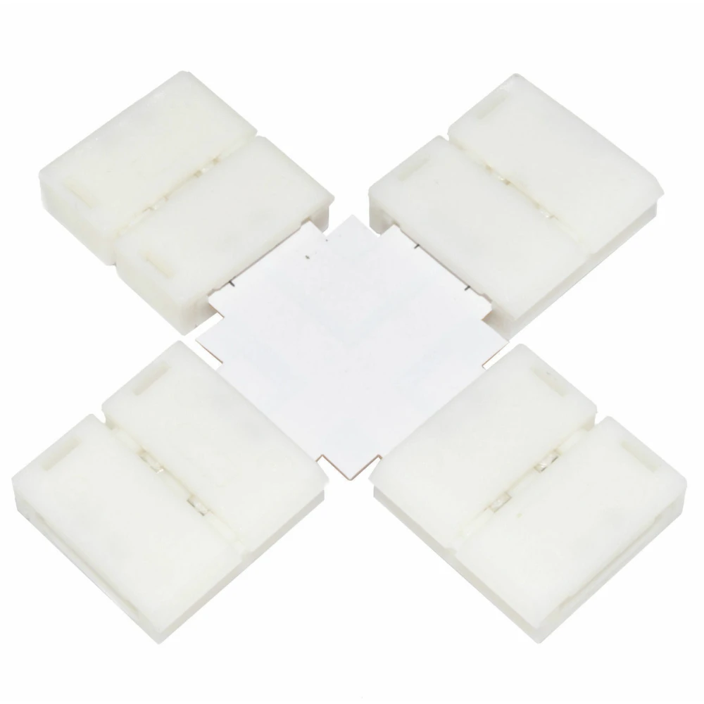 LED-klämkontakt Forma-X 10mm 4Pin 5050 RGB för LED-list