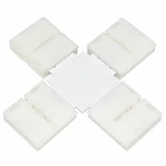 LED-klämkontakt Forma-X 10mm 4Pin 5050 RGB för LED-list