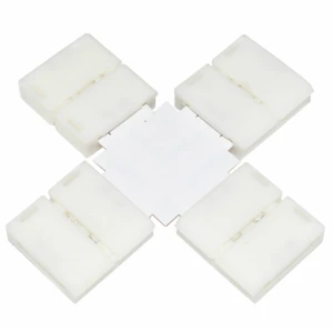 LED-klämkontakt Forma-X 10mm 4Pin 5050 RGB för LED-list