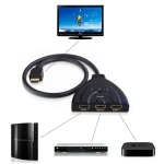 HDMI-växlare 3 portar - HDMI-switch 1080p för PS3 Xbox HDTV