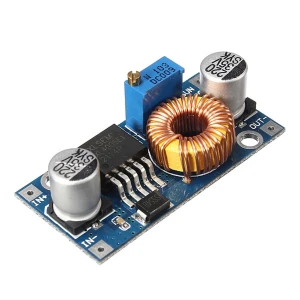 YourLed XL4005E DC-DC step-down omvandlare 5A 1,25V-32V för Arduino och elektronik