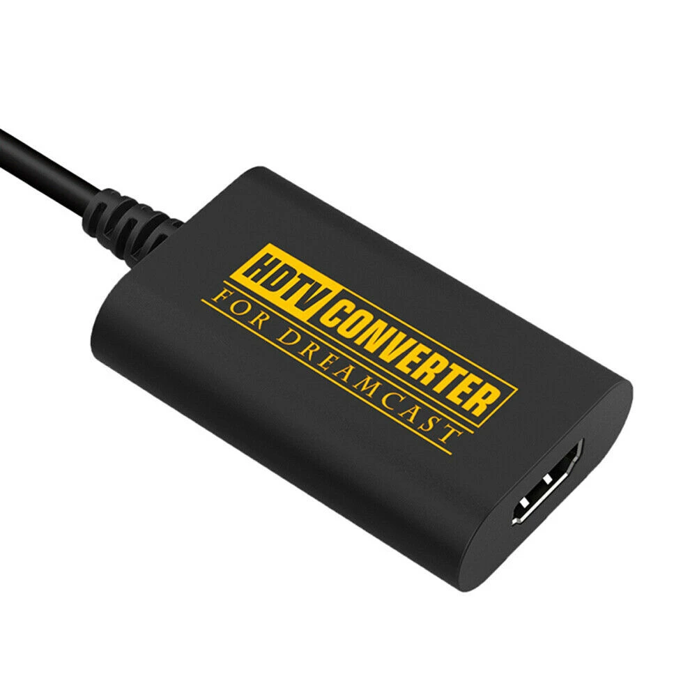 Dreamcast HDMI-omvandlare – HDTV-adapter med HDMI-kabel för din konsol