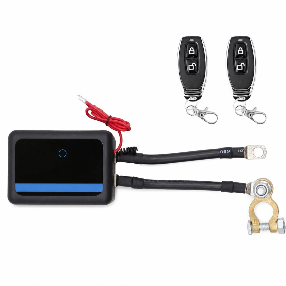 Batterikopplingsfrånkopplare Bil 12V Terminal Strömbrytare Universal Stöldskydd