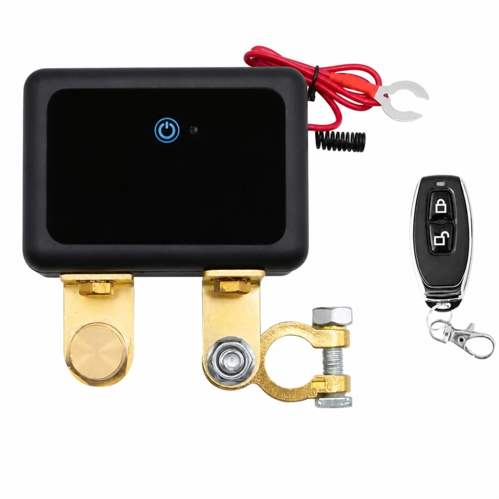 Batterikopplingsfrånkopplare Bil 12V Terminal Strömbrytare Universal Stöldskydd