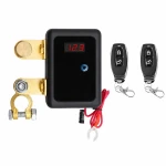 Batterikopplingsfrånkopplare Bil 12V Terminal Strömbrytare Universal Stöldskydd