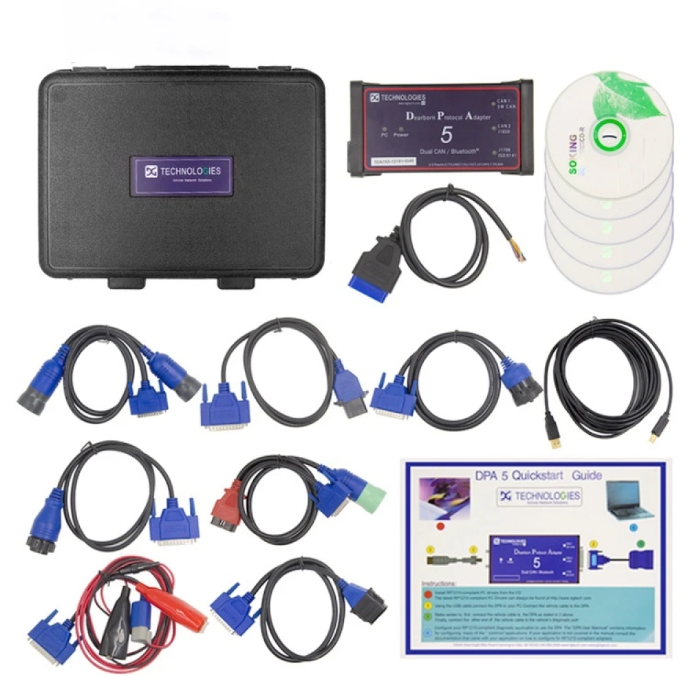 DPA5 protokolladapter för tunga lastbilar med hög teknik