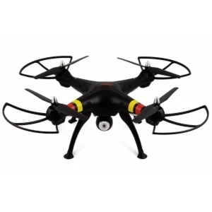 Syma X8W-drönare med HD-kamera och wifi - svart quadcopter 2.4GHz 4CH 6Axis Gyro