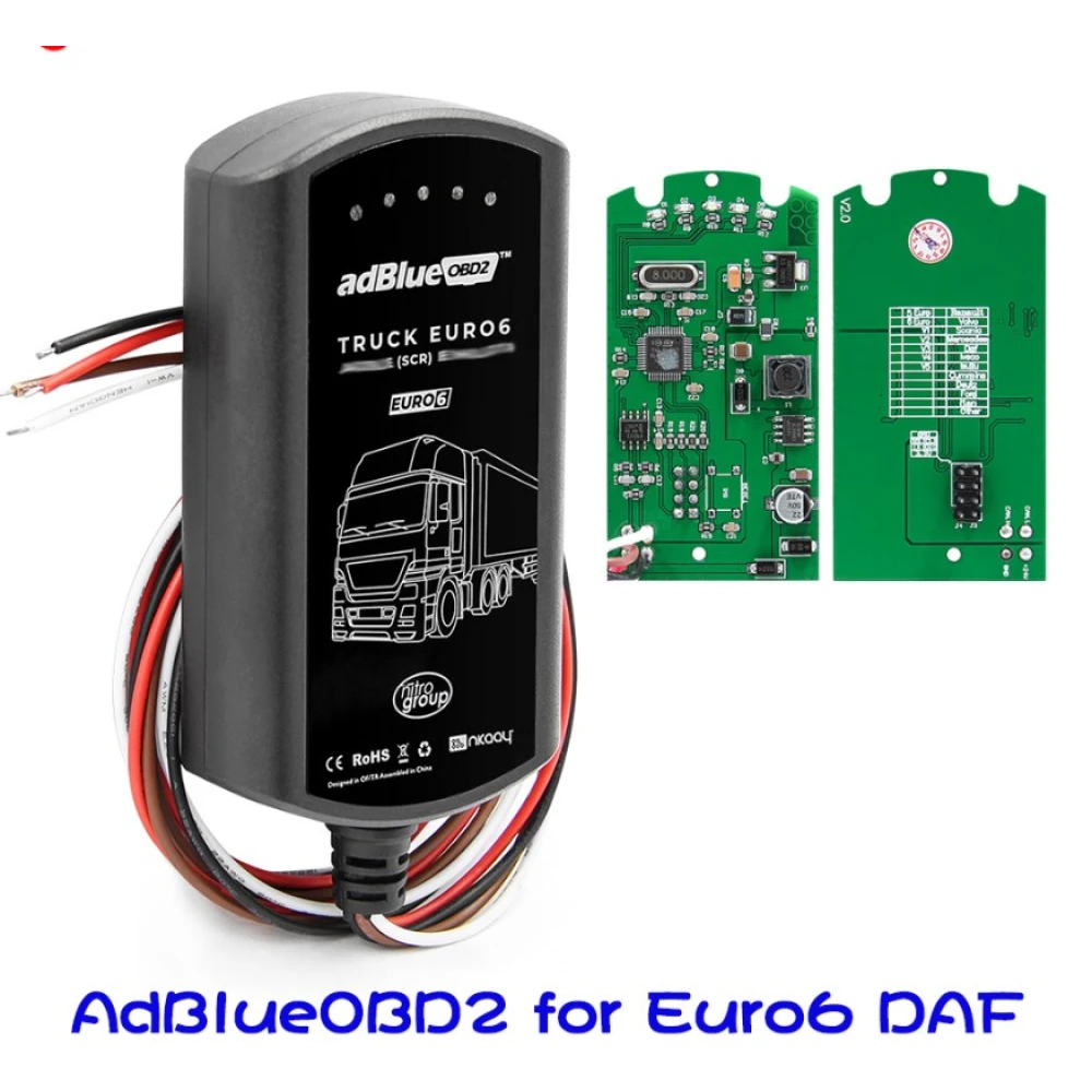 AdBlue-emulator DAF Euro6 kompatibel med DAF XF, CF och LF Euro6