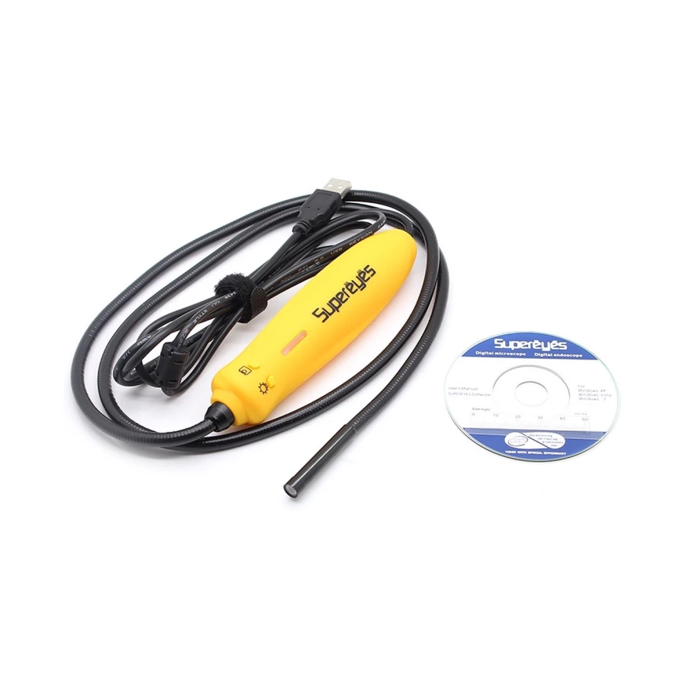 USB-endoskop Supereyes N013j 7 mm och 50X, IP66