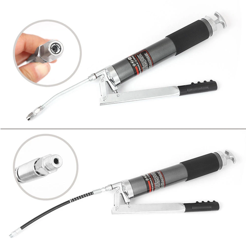 Manuell fettspruta 600ml med fettspruta och högtrycksslang