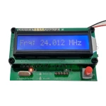 Utrustning för att testa och mäta kvartskristaller (30 kHz till 20 MHz)