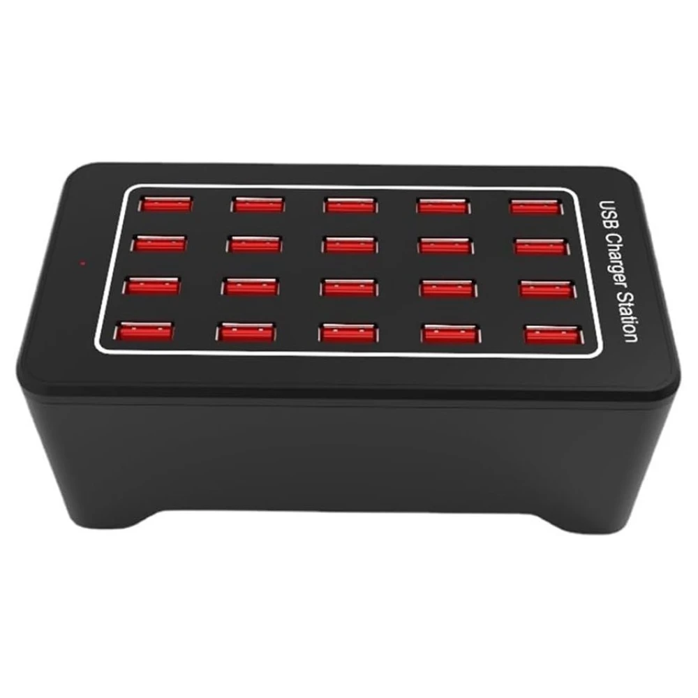 USB-laddstation med 20 portar och IQ Charge - 100W