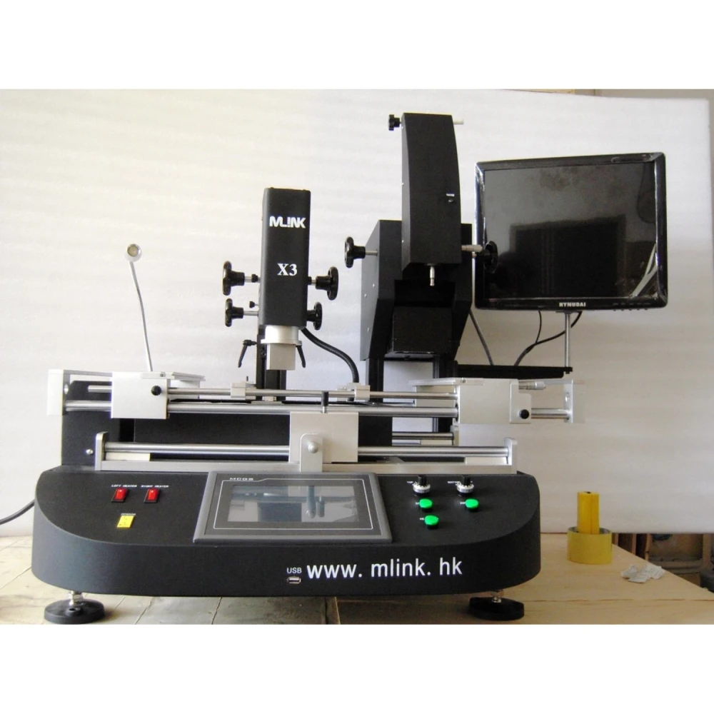 BGA reballingstation Mlink X3 med avancerad styrning och hög precision