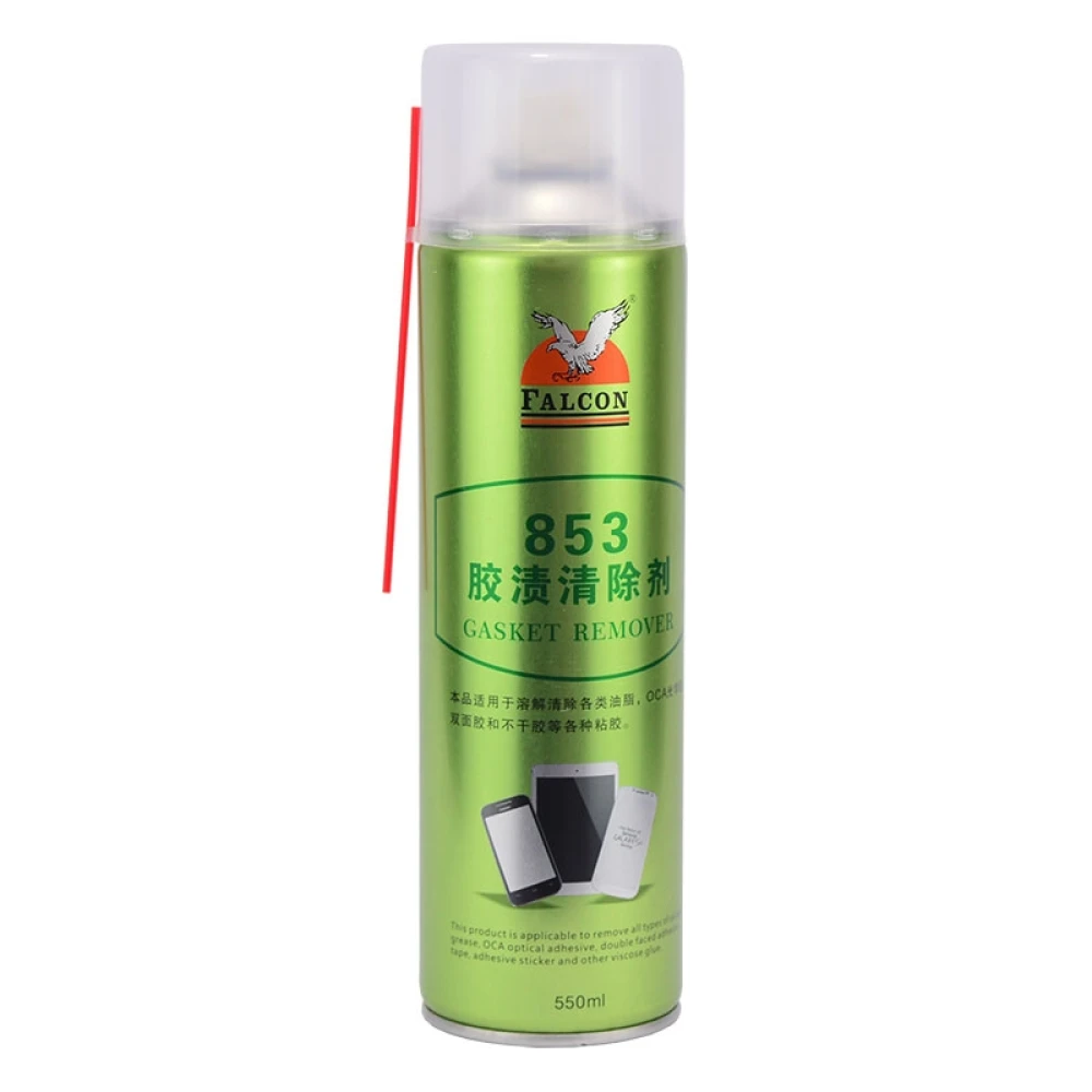 Falcon 853 OCA-lim borttagare för mobilskärmar spray 550ml