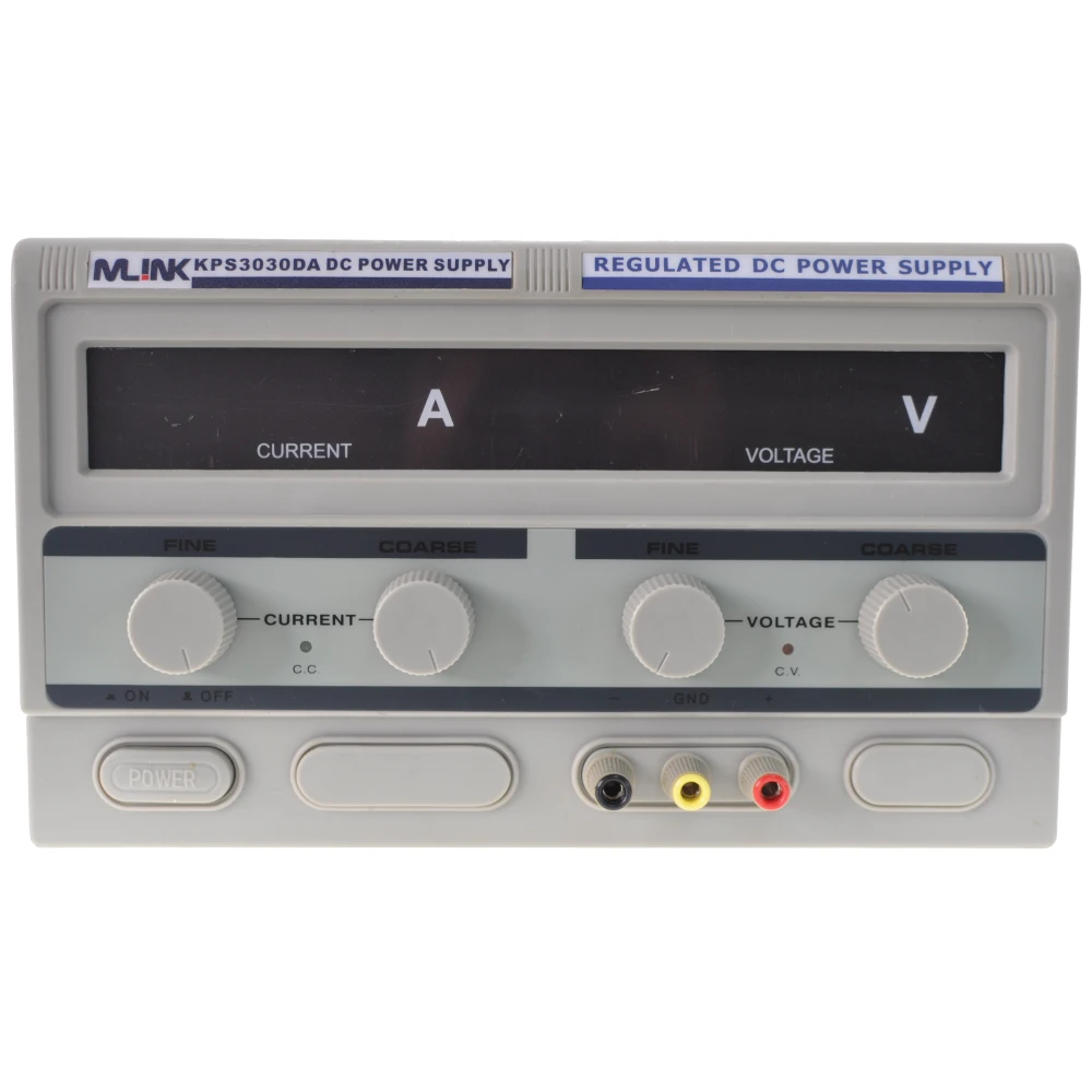 Justerbar nätaggregat 30V 30A med digital display Mlink KPS3030DA