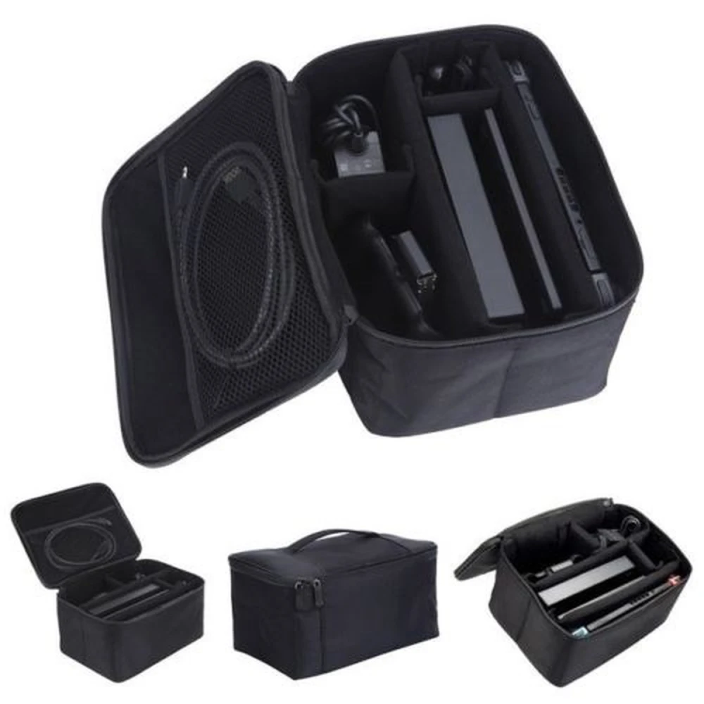 Transportväska för Nintendo Switch med plats för konsol och tillbehör