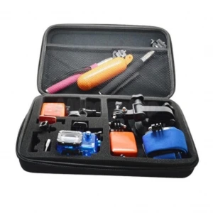 Stor väska för GoPro Hero 3 med skydd och plats för tillbehör