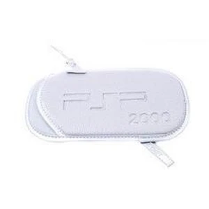 Vit PSP Slim-fodral med rem för PSP 2000 och PSP 3000