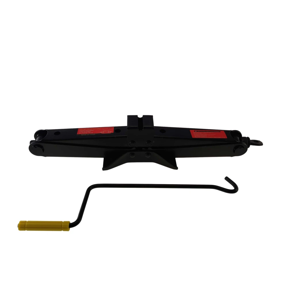 Detalle de la estructura robusta de acero del gato de tijera 2.5 toneladas